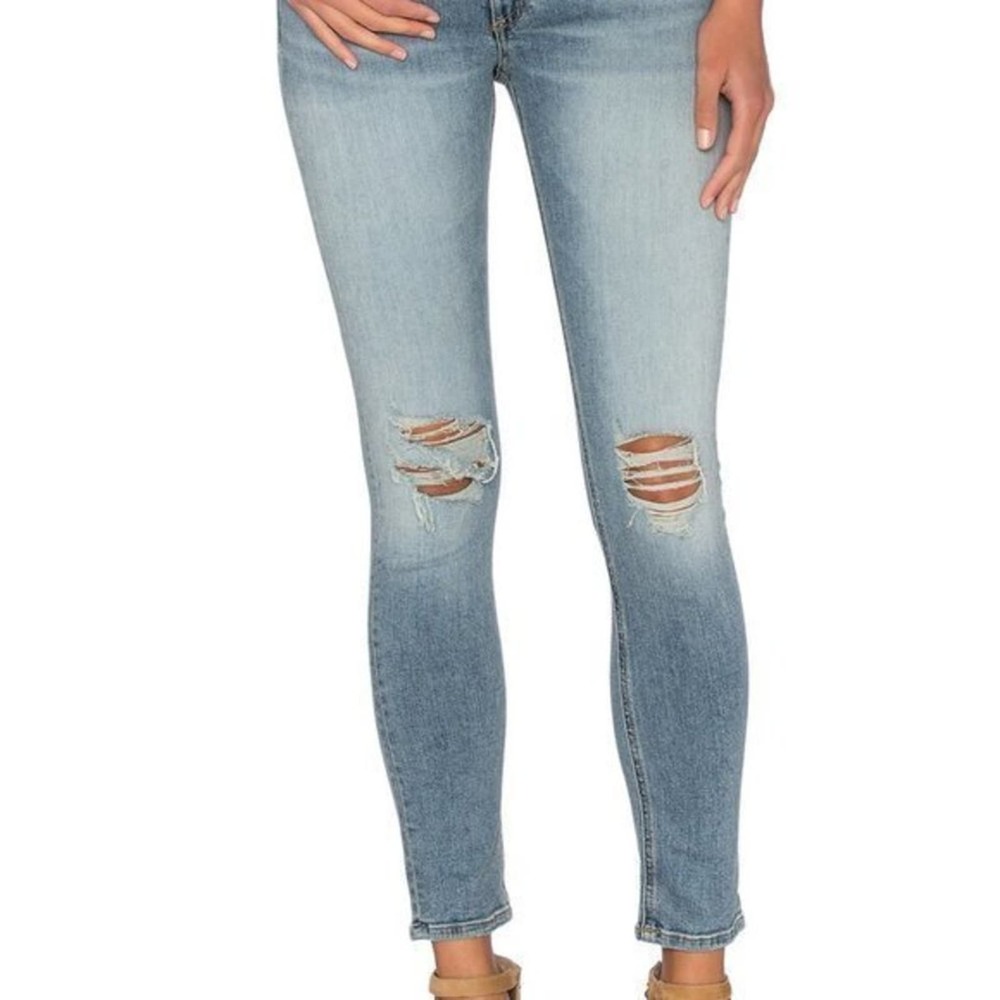 Rag & Bone Mid Rise Capri Size 25 Murray Wash